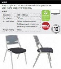 Maui Chair Range And Specifications